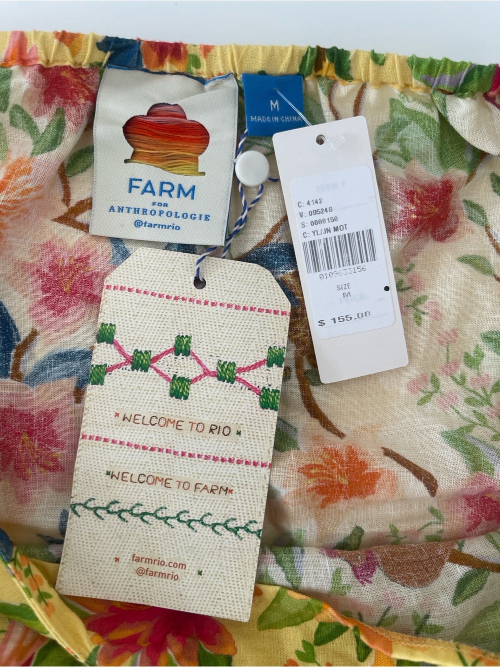 FARM Rio x Anthropologie Halter Mini Dress - Picture 7 of 13